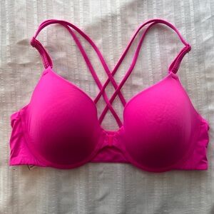 Vibrant Pink Women's Bra